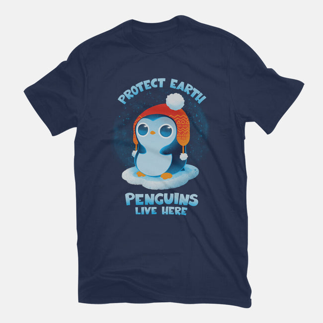 Protect Earth-mens basic tee-ricolaa