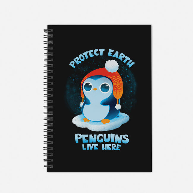 Protect Earth-none dot grid notebook-ricolaa