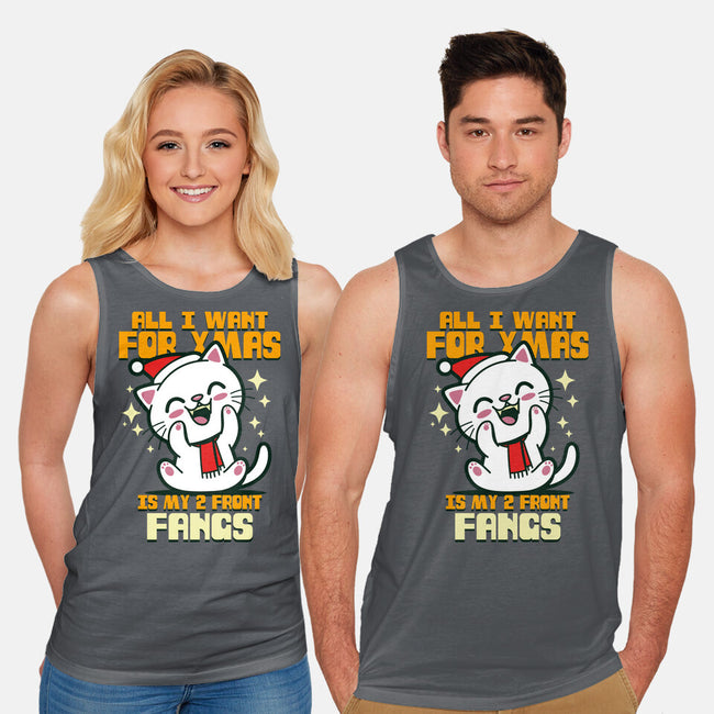 All I Want For Xmas-unisex basic tank-Boggs Nicolas