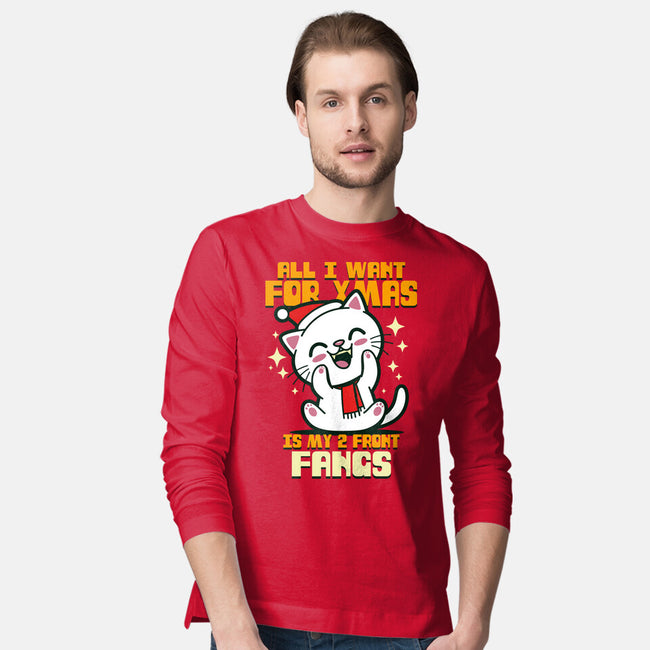 All I Want For Xmas-mens long sleeved tee-Boggs Nicolas