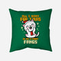 All I Want For Xmas-none removable cover w insert throw pillow-Boggs Nicolas
