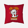 All I Want For Xmas-none removable cover throw pillow-Boggs Nicolas