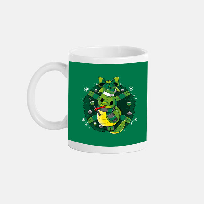 Green Wreath-none mug drinkware-Vallina84