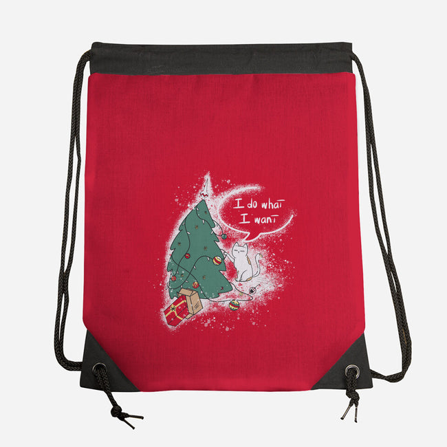 Do What I Want-none drawstring bag-OnlyColorsDesigns