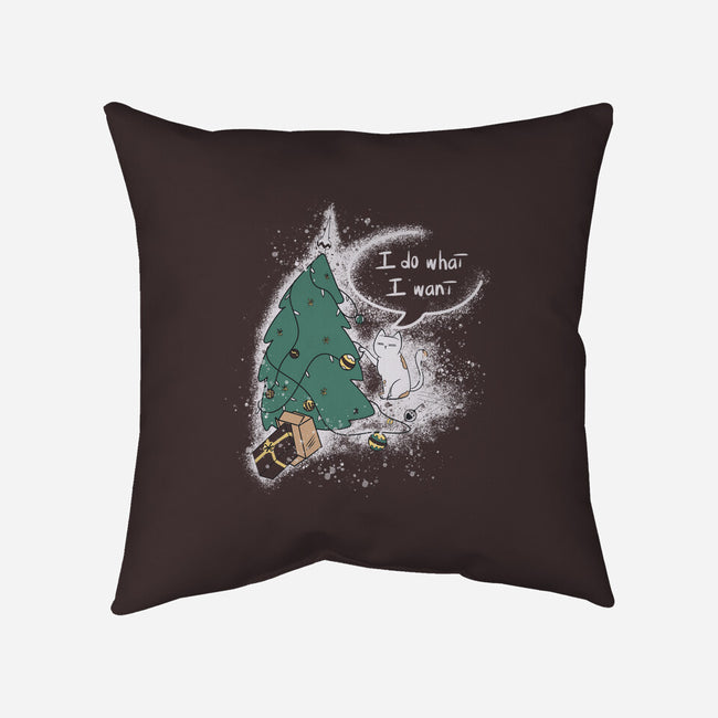 Do What I Want-none removable cover w insert throw pillow-OnlyColorsDesigns