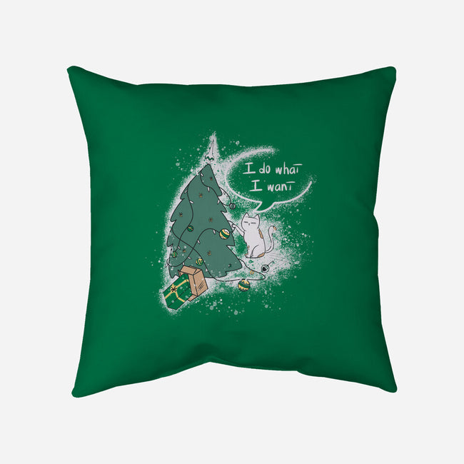 Do What I Want-none removable cover w insert throw pillow-OnlyColorsDesigns