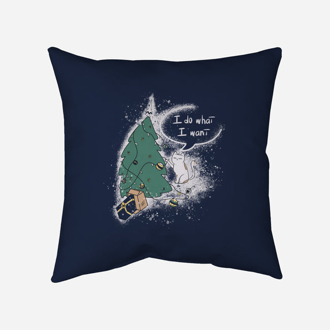 Do What I Want-none removable cover w insert throw pillow-OnlyColorsDesigns