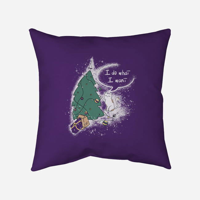 Do What I Want-none removable cover w insert throw pillow-OnlyColorsDesigns