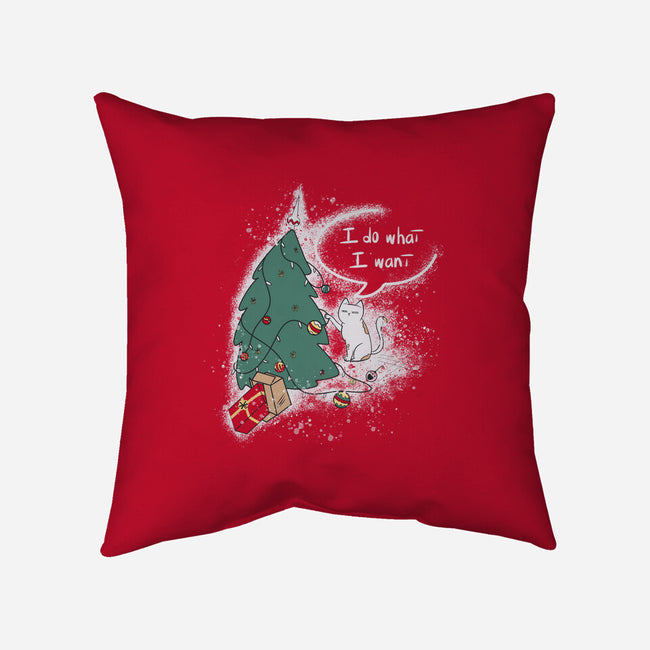 Do What I Want-none removable cover w insert throw pillow-OnlyColorsDesigns