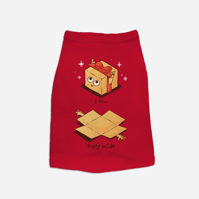 I Am Empty Inside-dog basic pet tank-zawitees