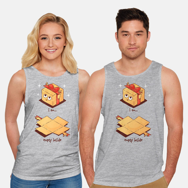 I Am Empty Inside-unisex basic tank-zawitees