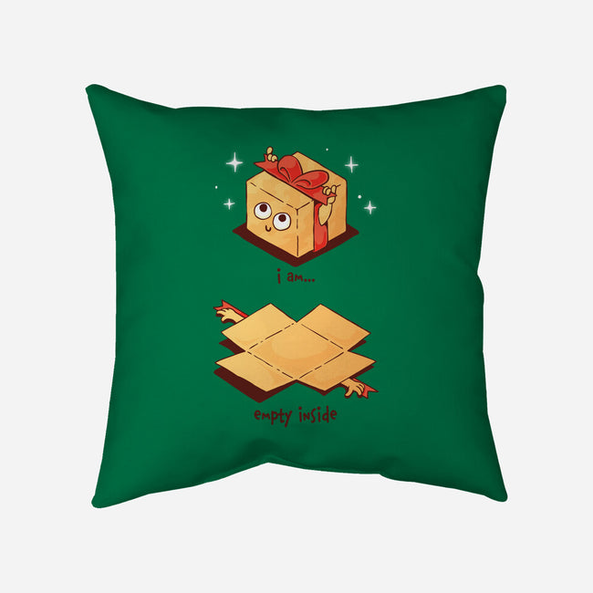 I Am Empty Inside-none removable cover w insert throw pillow-zawitees