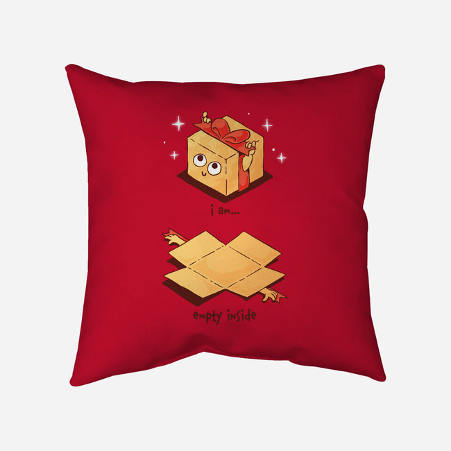 I Am Empty Inside-none removable cover w insert throw pillow-zawitees