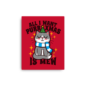 All I Want Purr Xmas