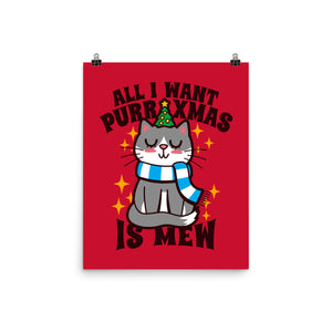 All I Want Purr Xmas