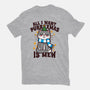 All I Want Purr Xmas-youth basic tee-Boggs Nicolas