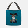 All I Want Purr Xmas-none adjustable tote bag-Boggs Nicolas