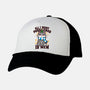 All I Want Purr Xmas-unisex trucker hat-Boggs Nicolas