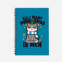 All I Want Purr Xmas-none dot grid notebook-Boggs Nicolas