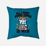 All I Want Purr Xmas-none removable cover w insert throw pillow-Boggs Nicolas