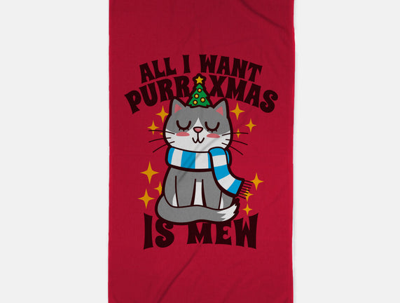 All I Want Purr Xmas