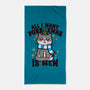 All I Want Purr Xmas-none beach towel-Boggs Nicolas