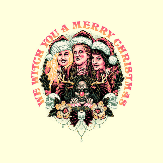 Christmas Witches-none removable cover w insert throw pillow-momma_gorilla