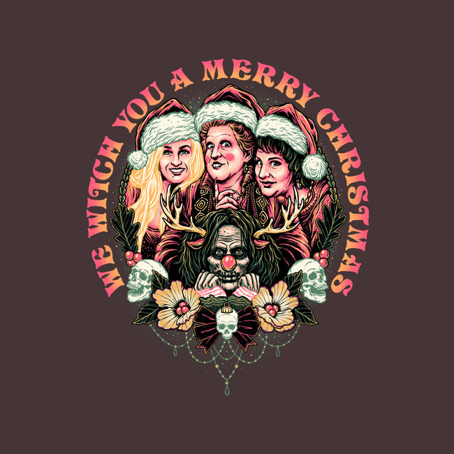 Christmas Witches-none removable cover w insert throw pillow-momma_gorilla