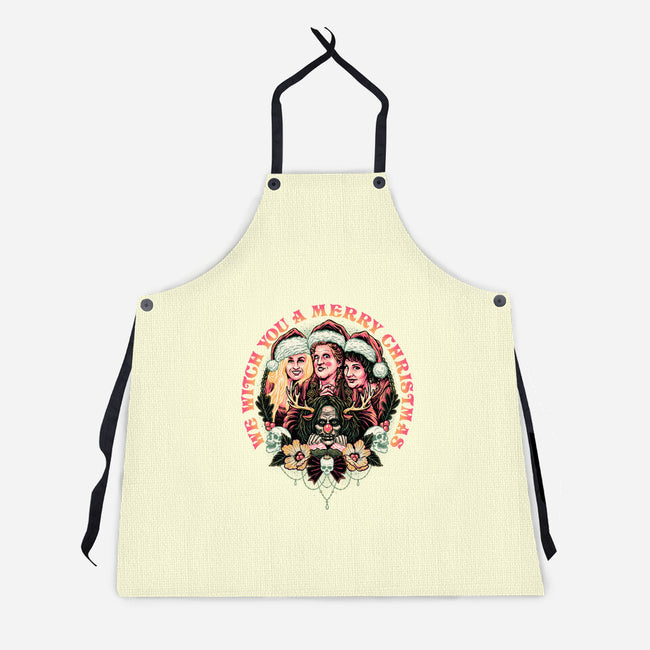 Christmas Witches-unisex kitchen apron-momma_gorilla
