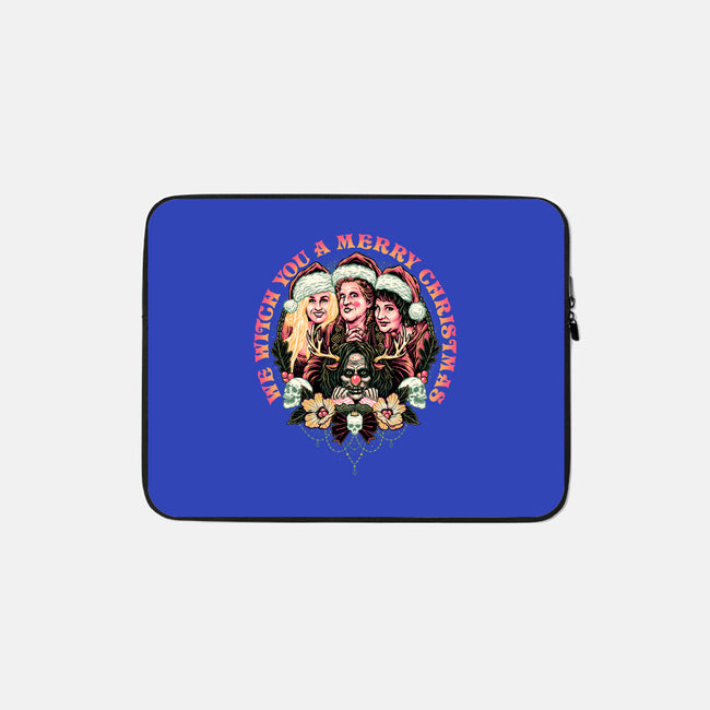 Christmas Witches-none zippered laptop sleeve-momma_gorilla