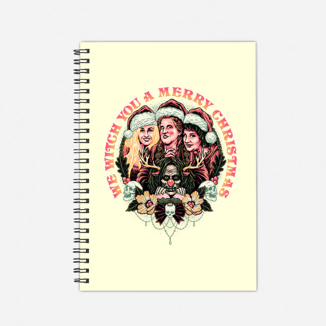 Christmas Witches-none dot grid notebook-momma_gorilla