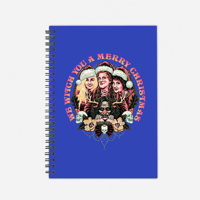 Christmas Witches-none dot grid notebook-momma_gorilla