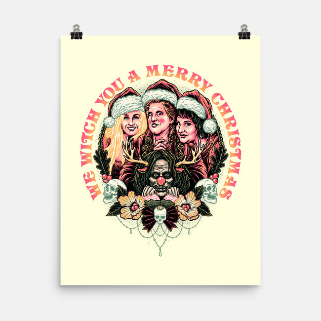 Christmas Witches-none matte poster-momma_gorilla