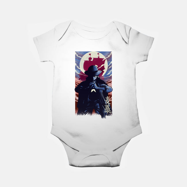 Mugiwara No Luffy-baby basic onesie-fanfabio