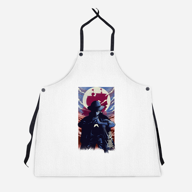 Mugiwara No Luffy-unisex kitchen apron-fanfabio