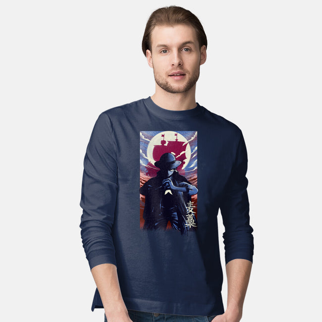Mugiwara No Luffy-mens long sleeved tee-fanfabio