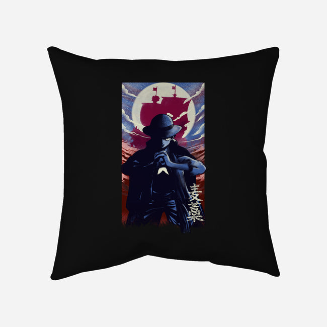 Mugiwara No Luffy-none removable cover w insert throw pillow-fanfabio