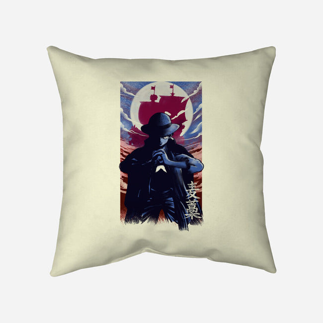 Mugiwara No Luffy-none removable cover w insert throw pillow-fanfabio