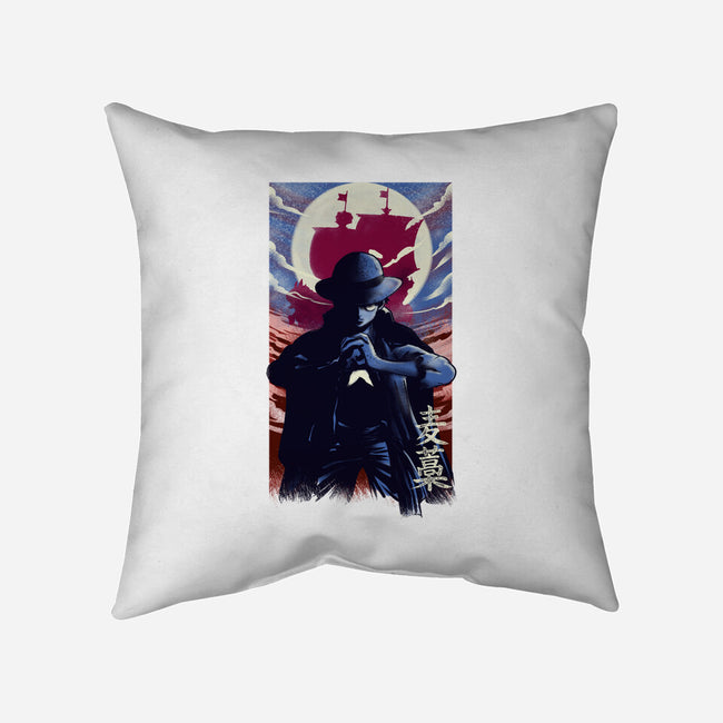 Mugiwara No Luffy-none removable cover w insert throw pillow-fanfabio