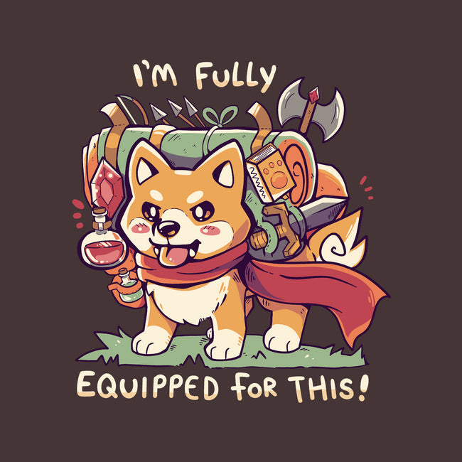 Fully Equipped For This-womens basic tee-TechraNova