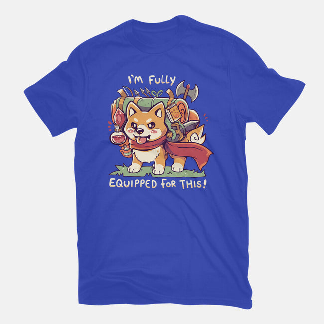 Fully Equipped For This-mens heavyweight tee-TechraNova