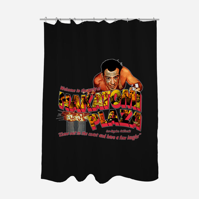 Welcome To The Party-none polyester shower curtain-goodidearyan