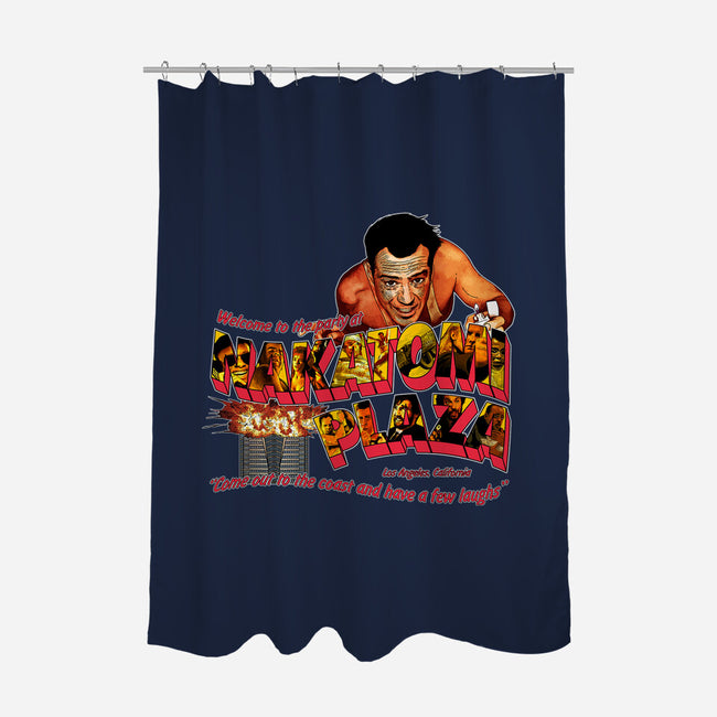 Welcome To The Party-none polyester shower curtain-goodidearyan