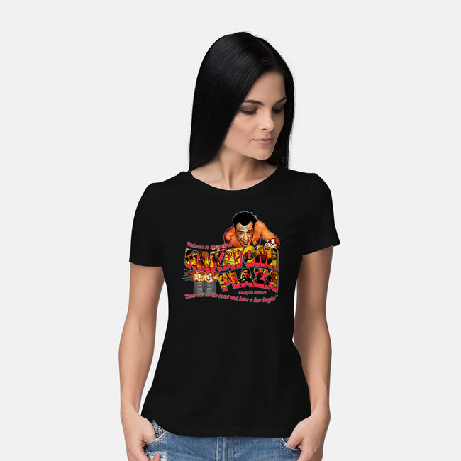 Welcome To The Party-womens basic tee-goodidearyan
