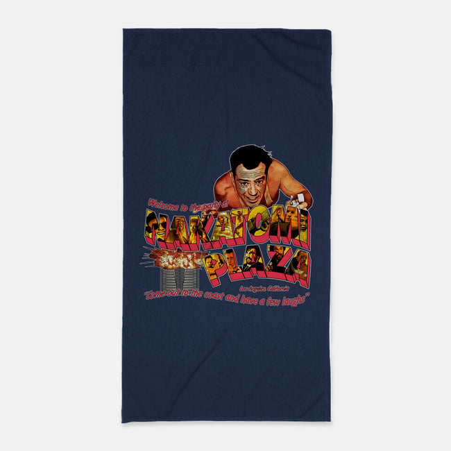 Welcome To The Party-none beach towel-goodidearyan