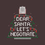 Dear Santa Let's Negotiate-none mug drinkware-eduely