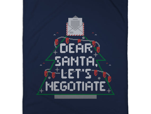 Dear Santa Let's Negotiate