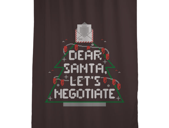 Dear Santa Let's Negotiate