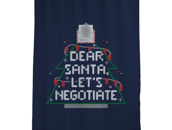 Dear Santa Let's Negotiate