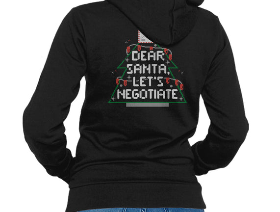 Dear Santa Let's Negotiate